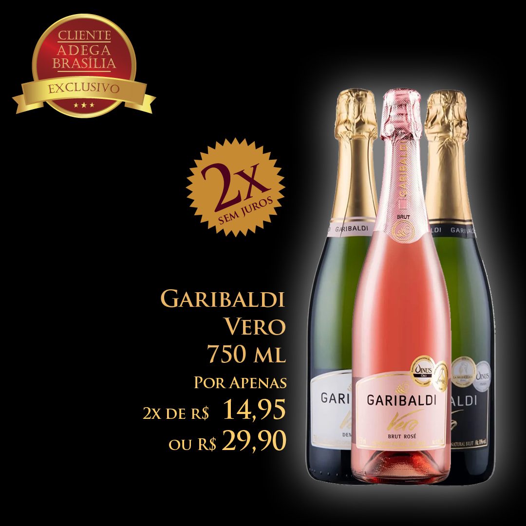 Garibaldi Vero 750 ml R$ 29,90