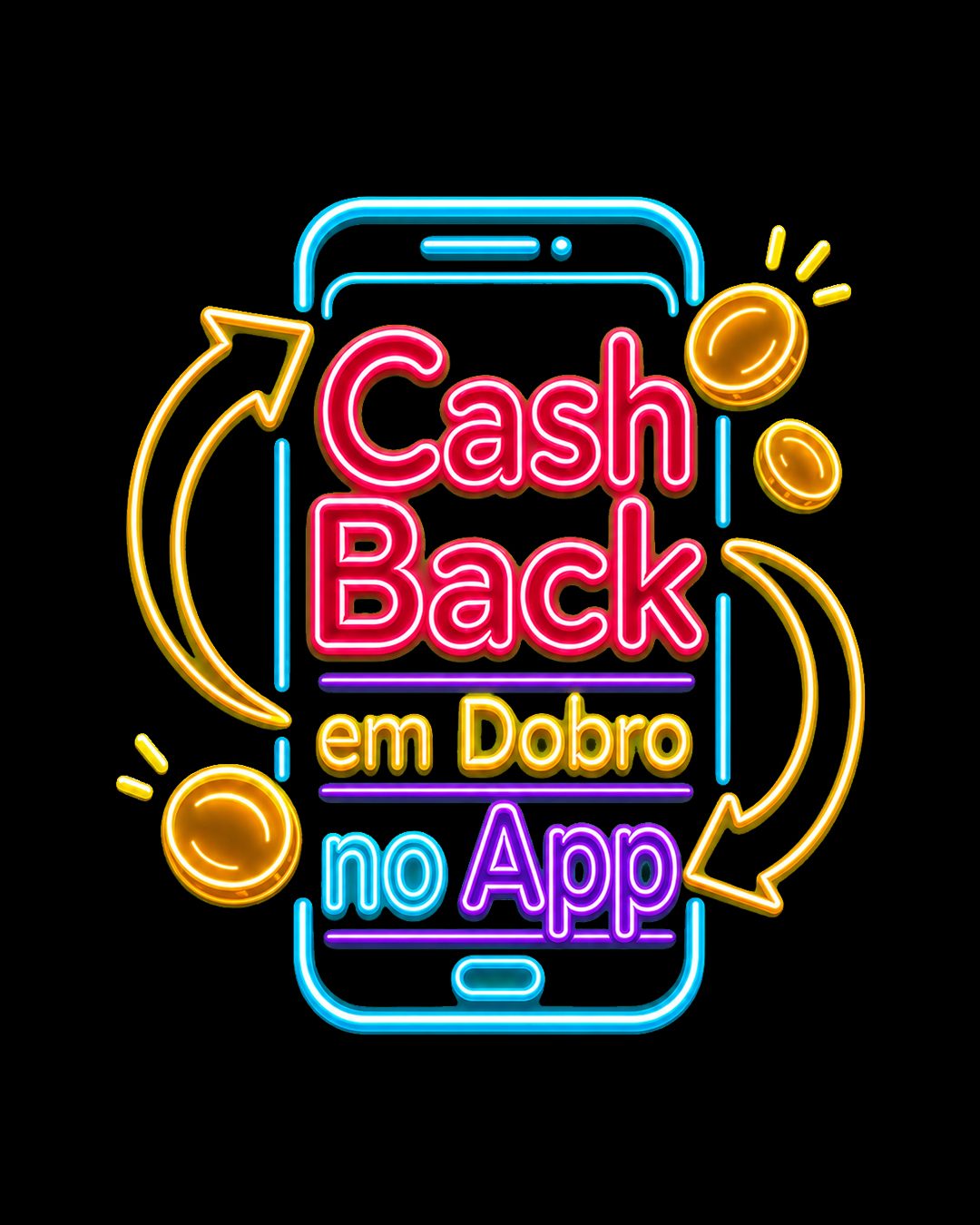 CASHBACK 2x no APP